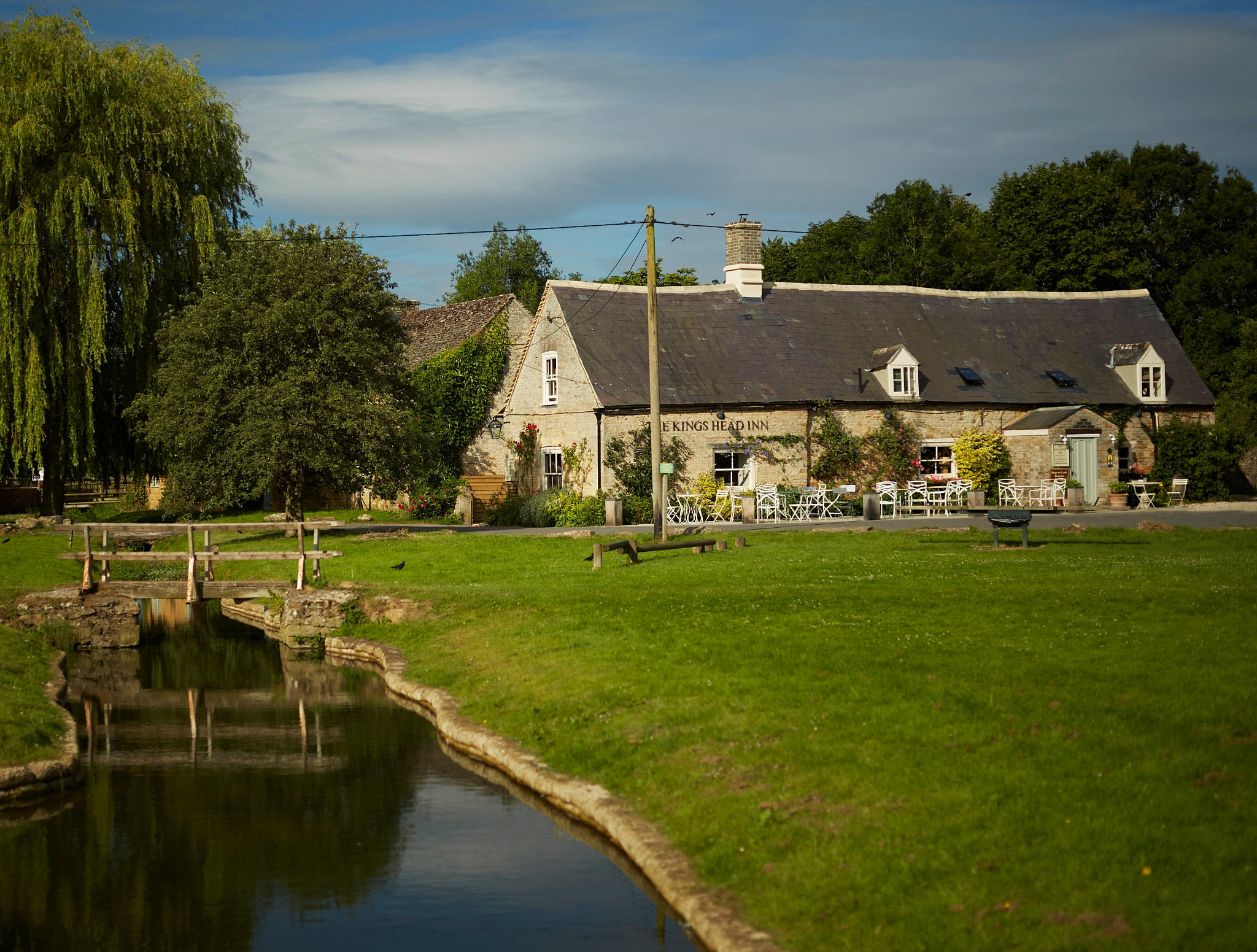 The King's Head Inn in Bledington, Good Pub Guide Pub of the Year 2018
